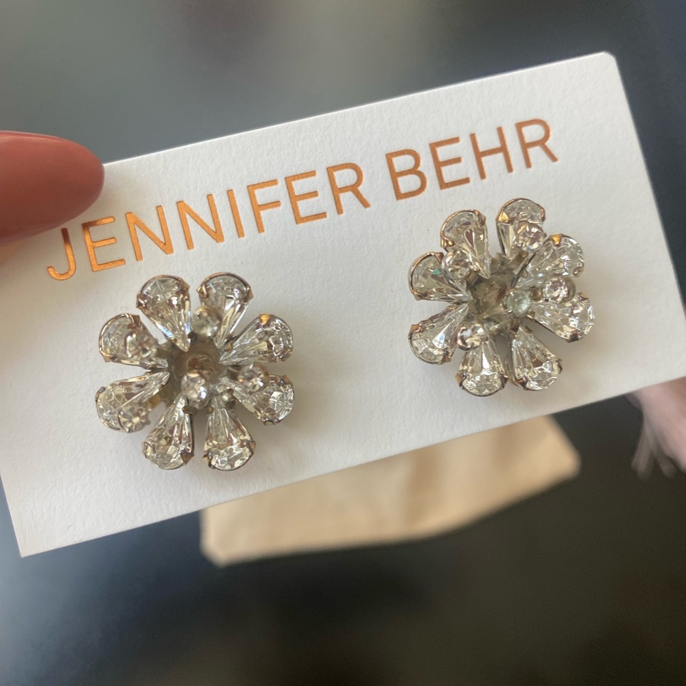 Jennifer Behr Flower Studs - Picture 3 of 3